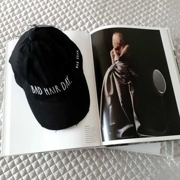 NWT Wildfox & Rae Dunn "Monday Morning Blues" top & baseball cap bundle - Picture 9 of 12